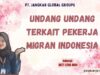 Undang Undang Terkait Pekerja Migran Indonesia