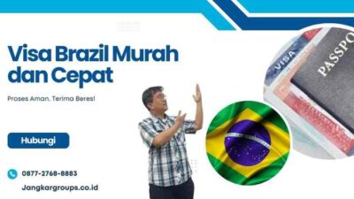 Visa Brazil Murah dan Cepat - Proses Aman, Terima Beres!
