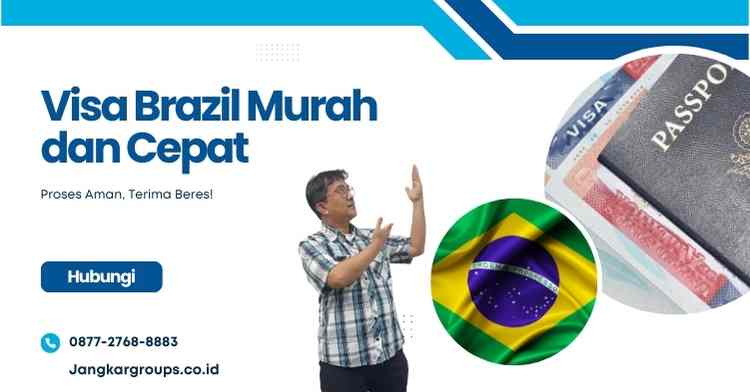 Visa Brazil Murah dan Cepat - Proses Aman, Terima Beres!