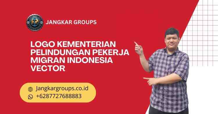 logo kementerian pelindungan pekerja migran indonesia vector