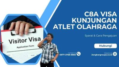 C8A Visa Kunjungan Atlet Olahraga: Syarat & Cara Pengajuan