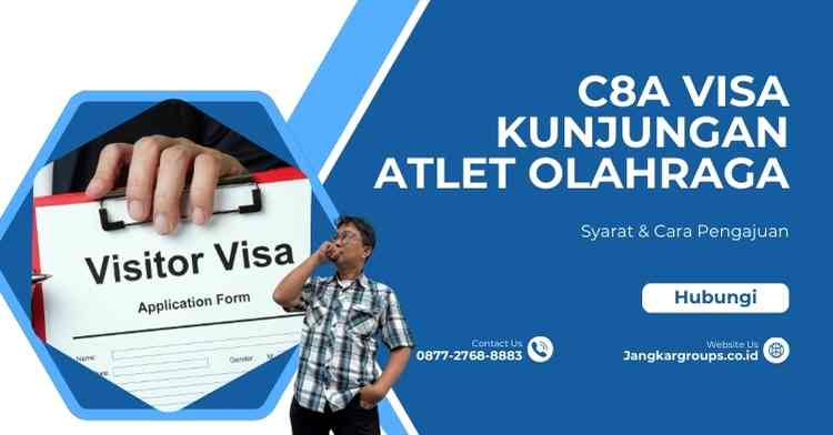 C8A Visa Kunjungan Atlet Olahraga: Syarat & Cara Pengajuan