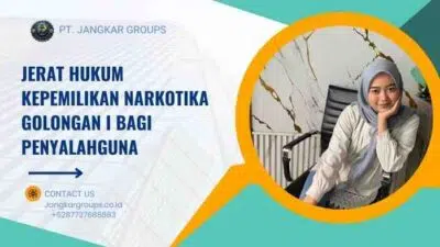 Jerat Hukum Kepemilikan Narkotika Golongan I bagi Penyalahguna