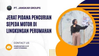 Jerat Pidana Pencurian Sepeda Motor di Lingkungan Perumahan