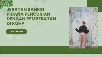 Jeratan Sanksi Pidana Pencurian dengan Pemberatan di KUHP