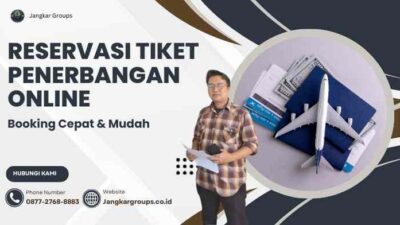 Reservasi Tiket Penerbangan Online - Booking Cepat & Mudah