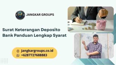 Surat Keterangan Deposito Bank Panduan Lengkap Syarat