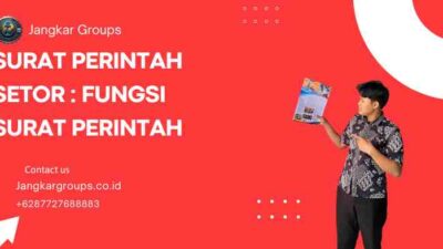 Surat Perintah Setor : Fungsi Surat Perintah