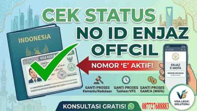 Cara Cek No ID Enjaz (Mofa) Online secara Mandiri.