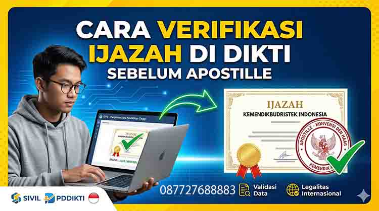 Cara Verifikasi Ijazah di DIKTI Sebelum Apostille