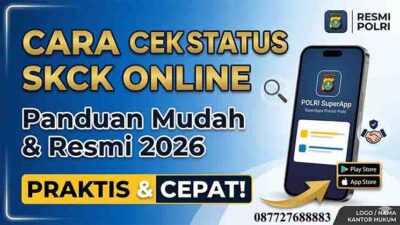 Cara mengecek skck online