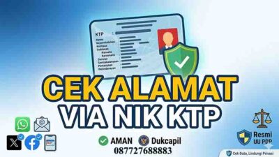 Cek Alamat via NIK