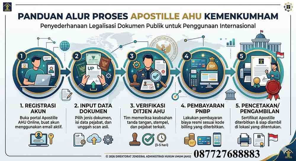 Infografis Apostille AHU