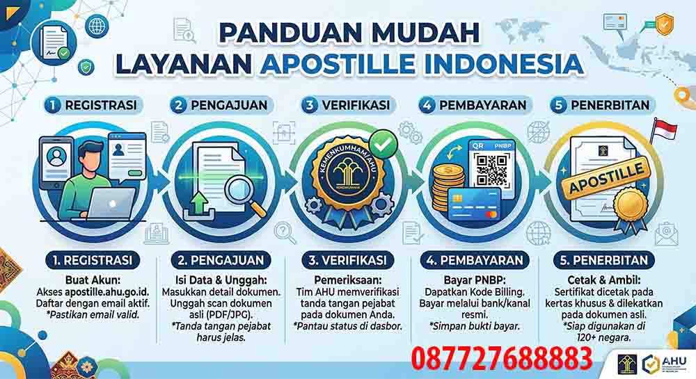 Infografis Layanan Apostille