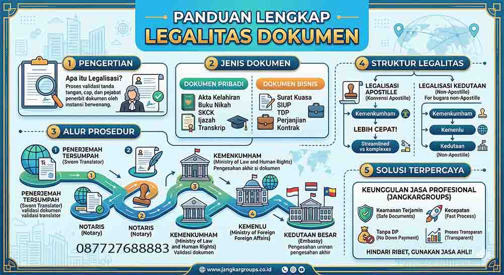 Infografis Panduan Lengkap Legalitas Dokumen
