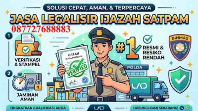Jasa Legalisir Ijazah Satpam