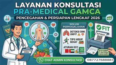 Layanan Konsultasi Pra-Medical Gamca wafid