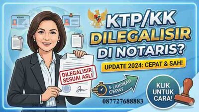 Legalisir Fotokopi Dokumen Kependudukan di Notaris