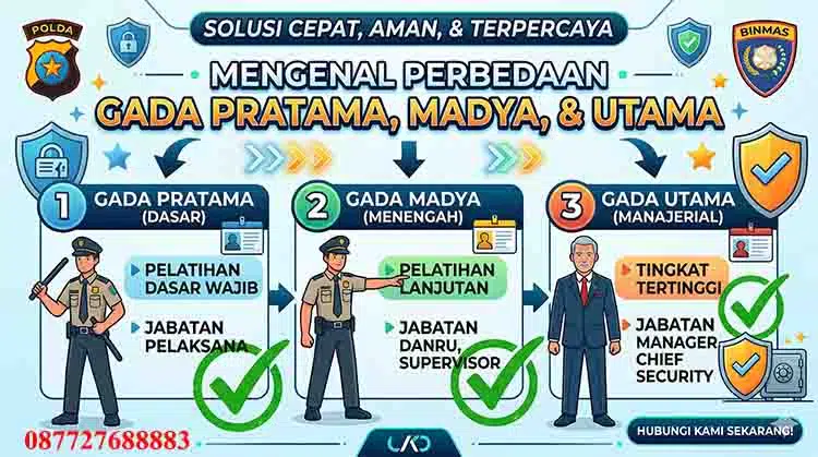 Mengenal Perbedaan Gada Pratama, Madya, dan Utama