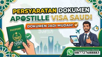 Persyaratan Dokumen Apostille untuk Visa Saudi