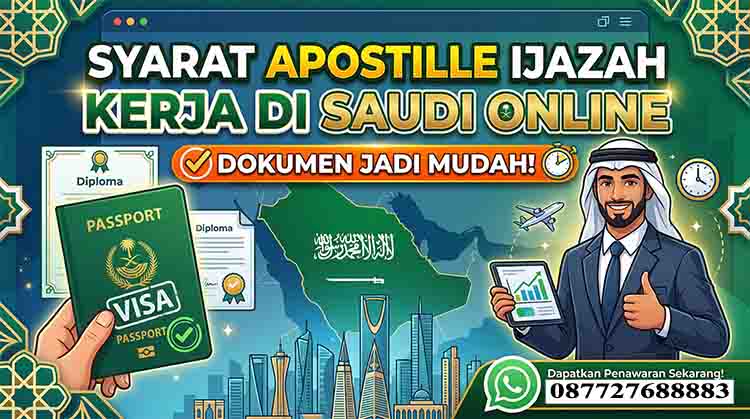 Syarat Apostille Ijazah untuk Kerja di Saudi