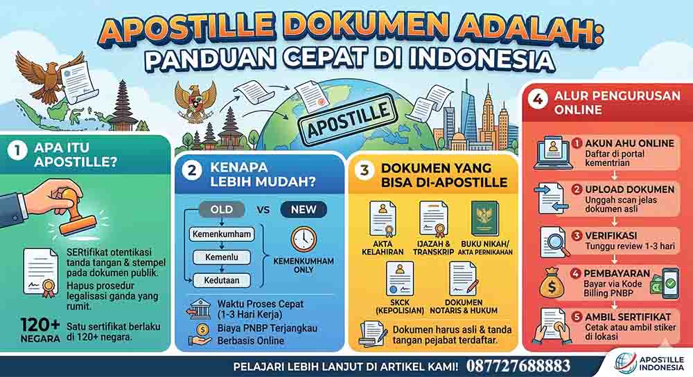 infografis Apostille Dokumen Adalah