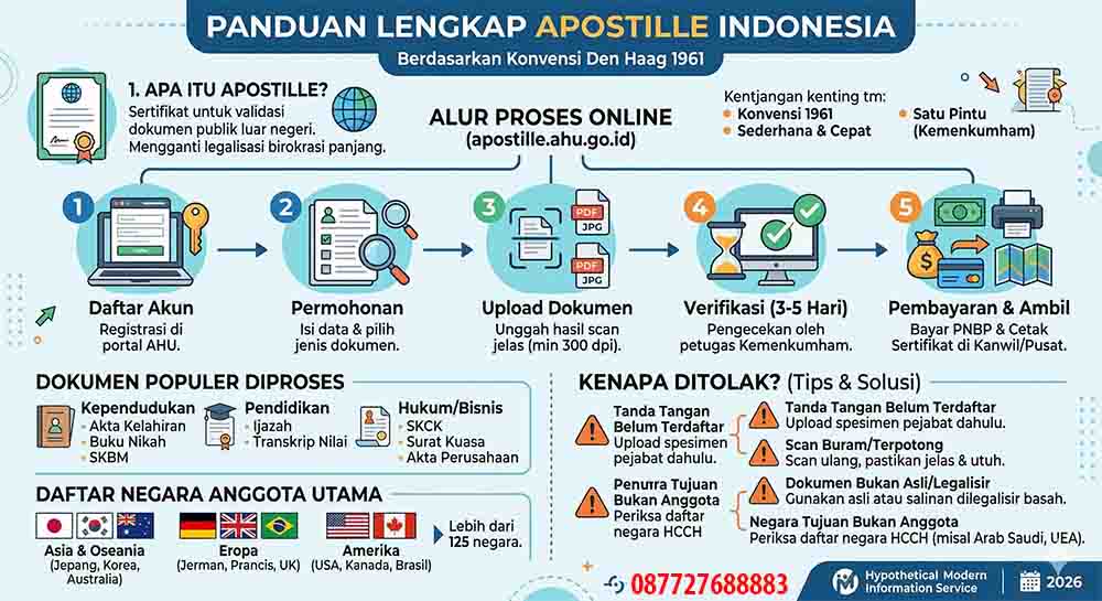 infografis Apostille Indonesia