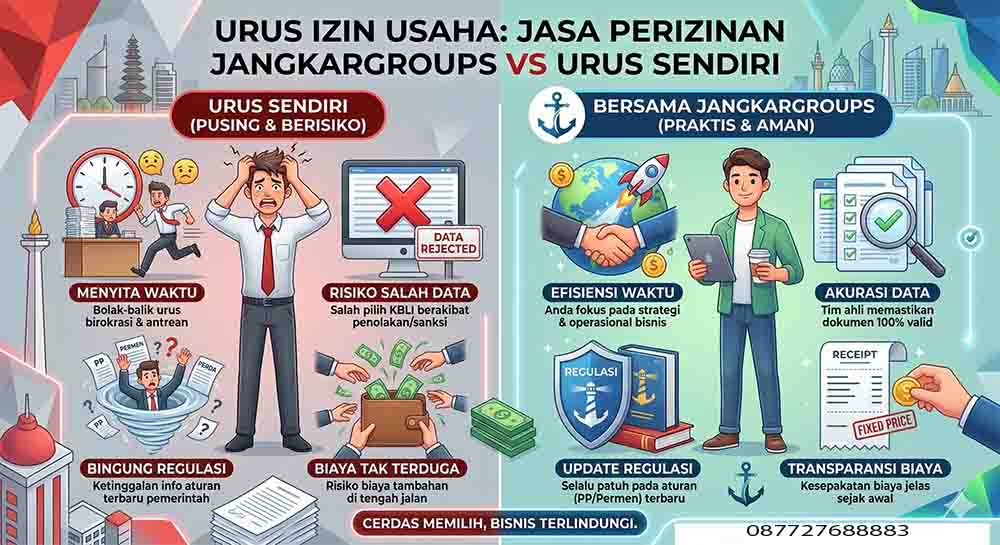 infografis jasa perizinan