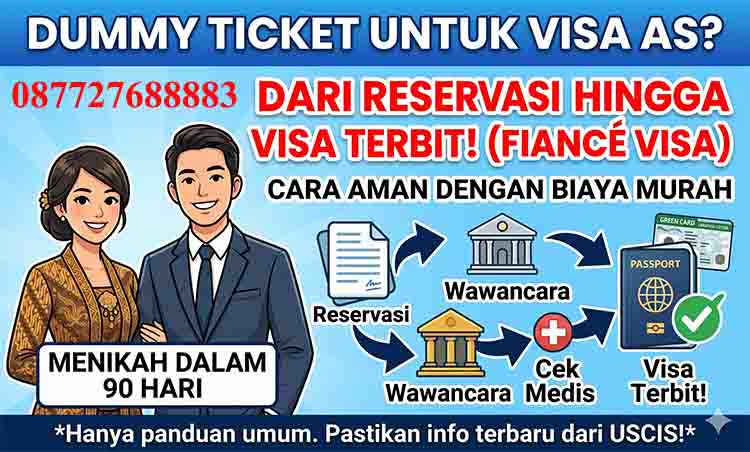 Dummy Ticket Amerika