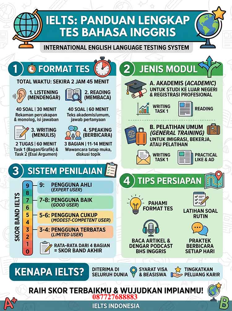 Infografis IELTS
