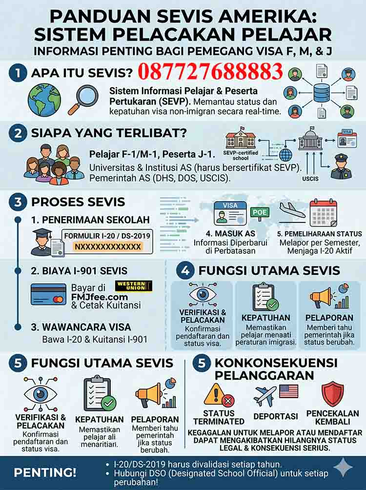 Infografis Sevis Amerika