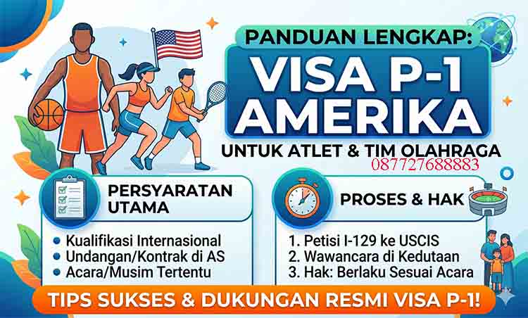 Visa P-1 Amerika