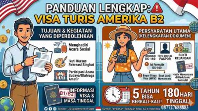 Visa Turis Amerika B2