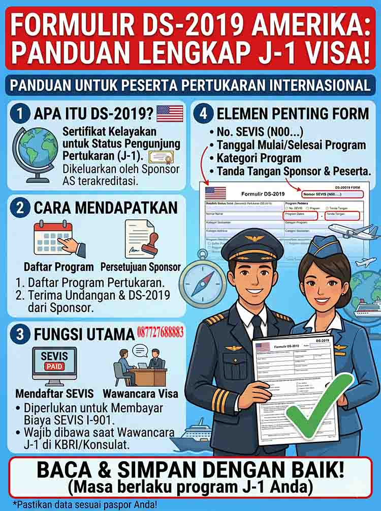 infografis formulir DS-2019