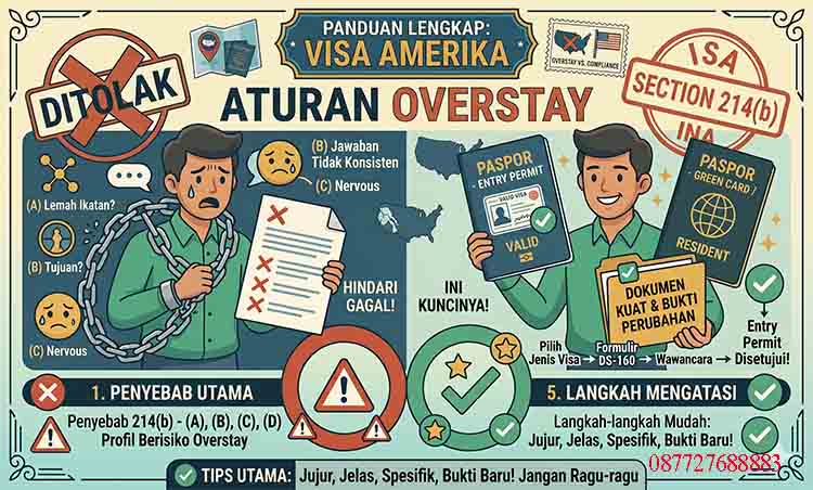 Aturan Overstay Visa Amerika