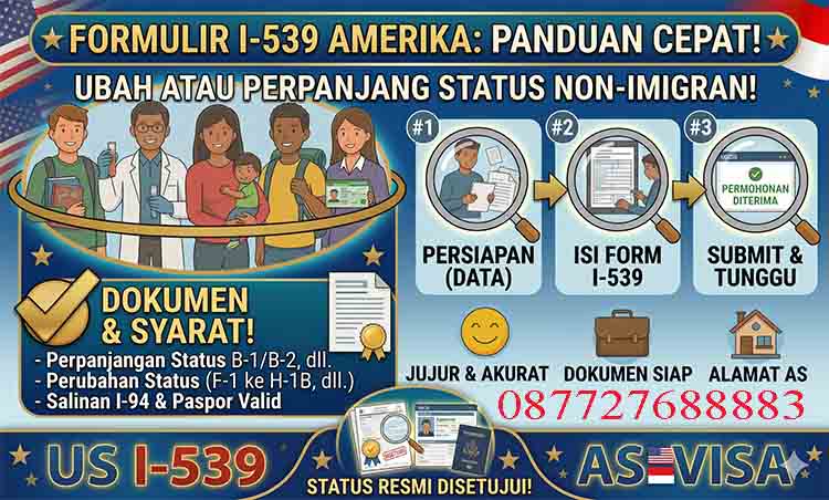 Formulir I-539 Amerika