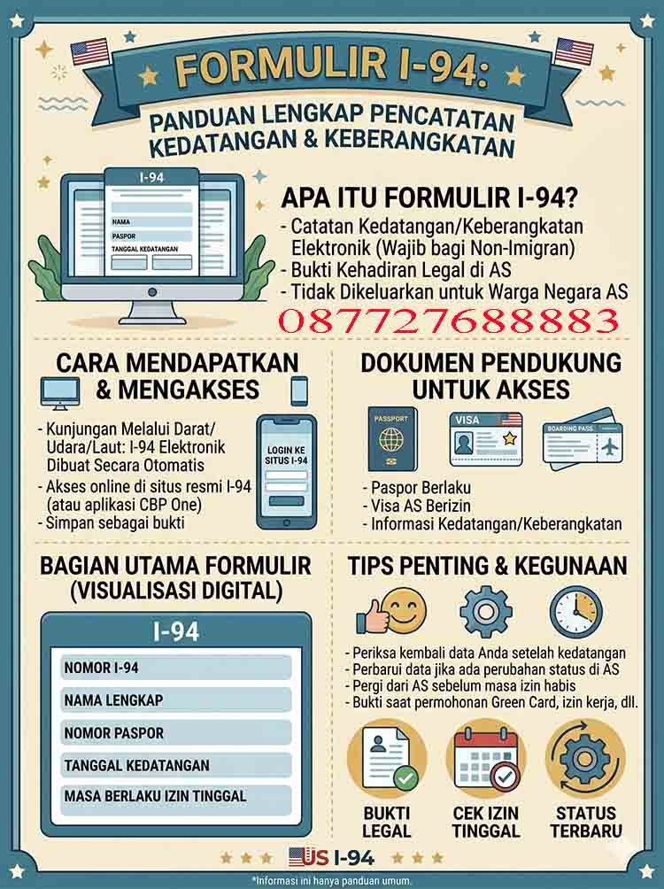 Infografis Formulir I-94