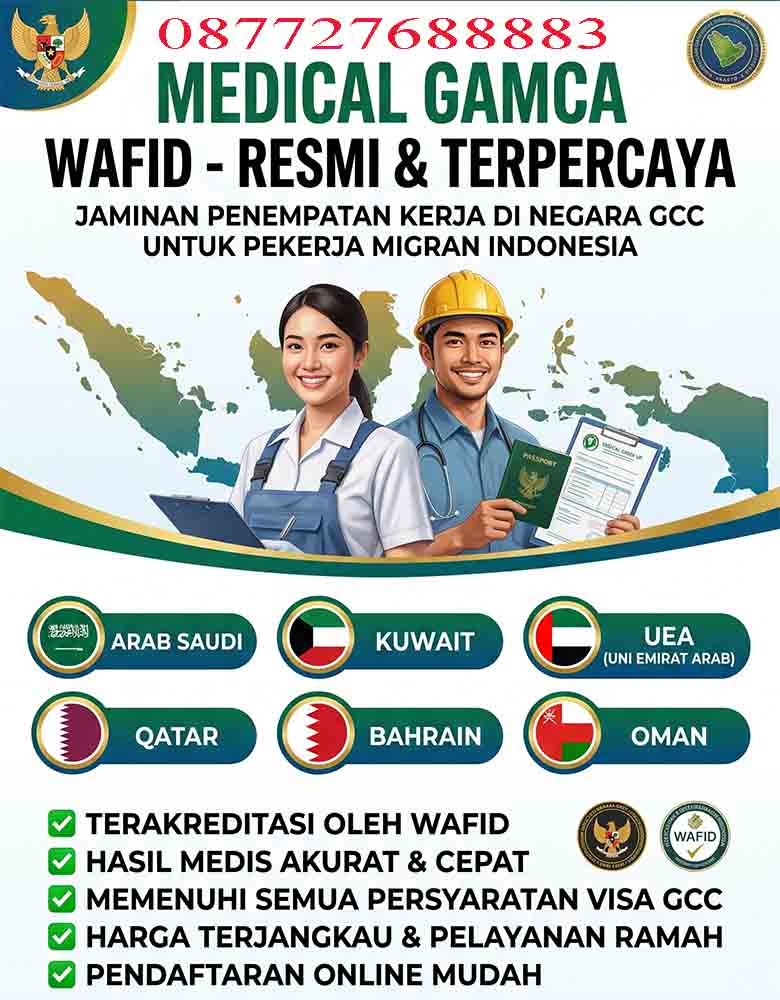 Jasa Medical Gamca Wafid