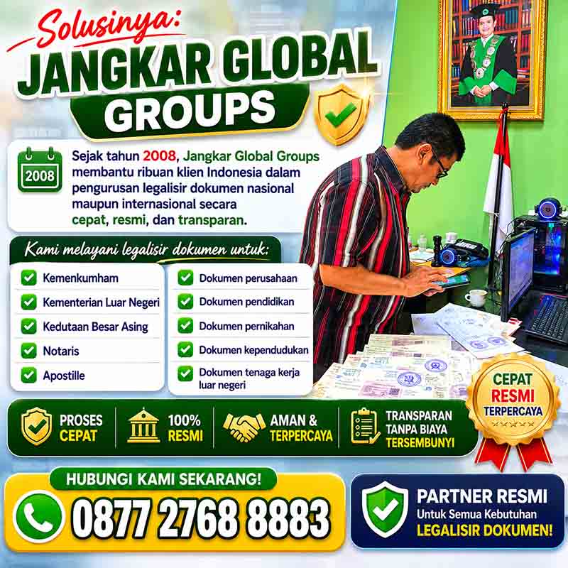 Legalisir Dokumen Jangkargroups