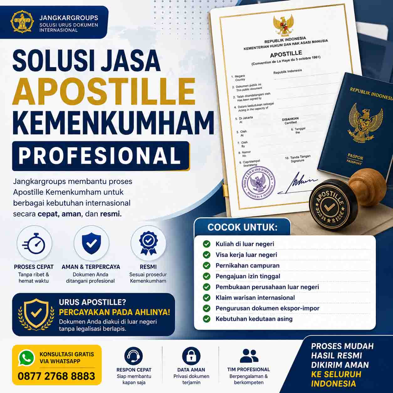 Solusi Jasa Apostille Kemenkumham