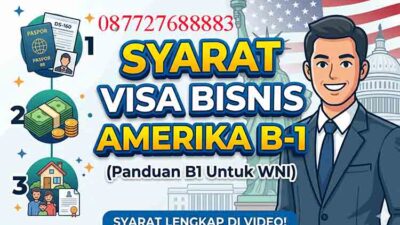 Syarat Visa Bisnis Amerika B1