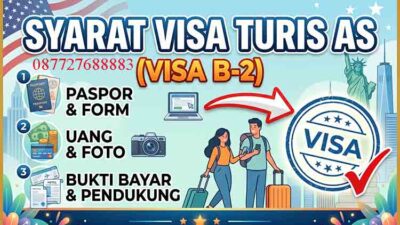 Syarat Visa Turis Amerika B-2