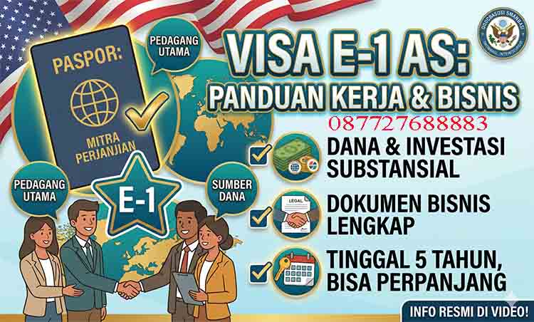 Visa E-1 Amerika