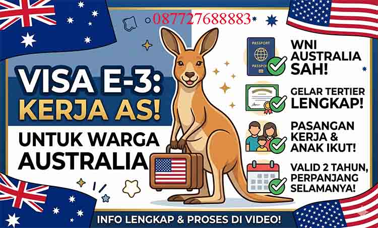 Visa E-3 Amerika