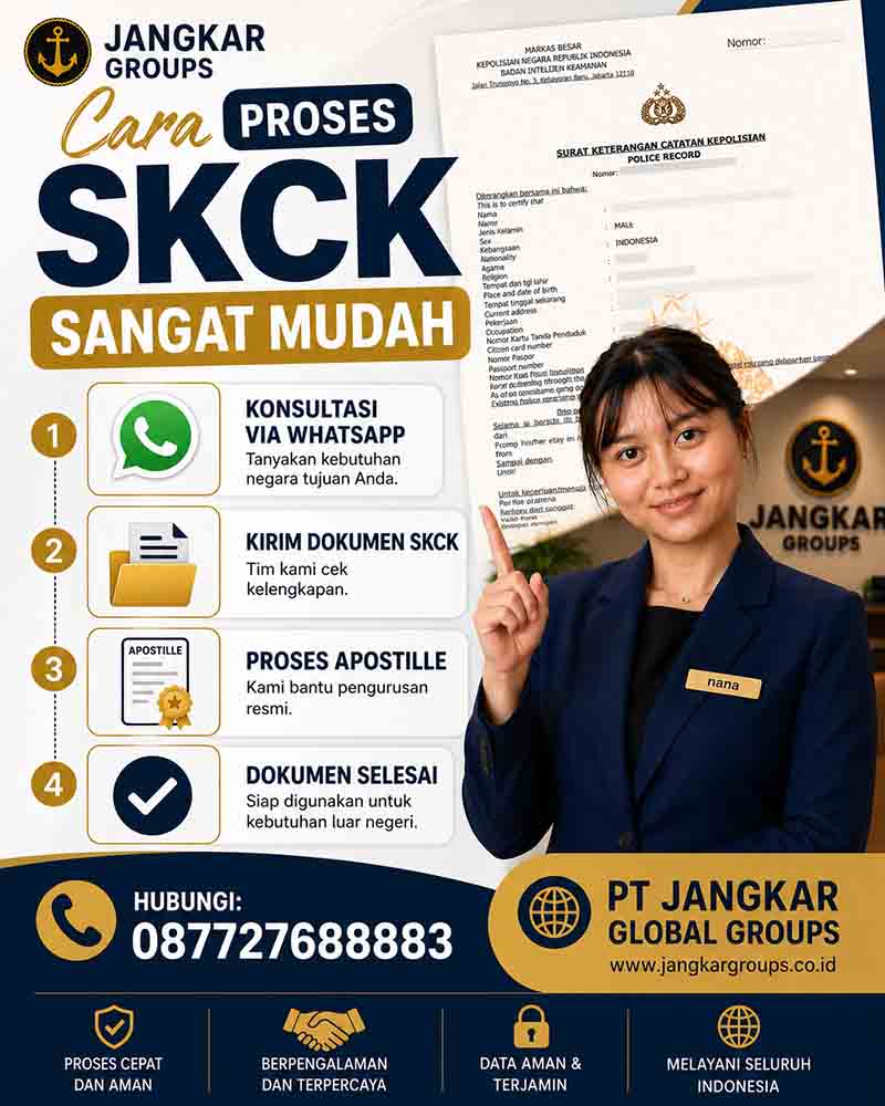 Cara Apostille SKCK Polri