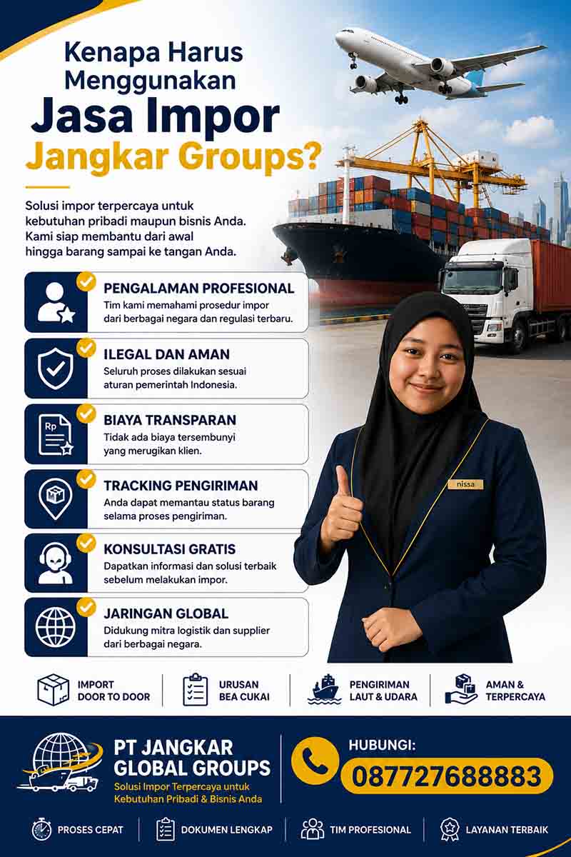 Kenapa harus menggunakan jasa impor jangkargroups