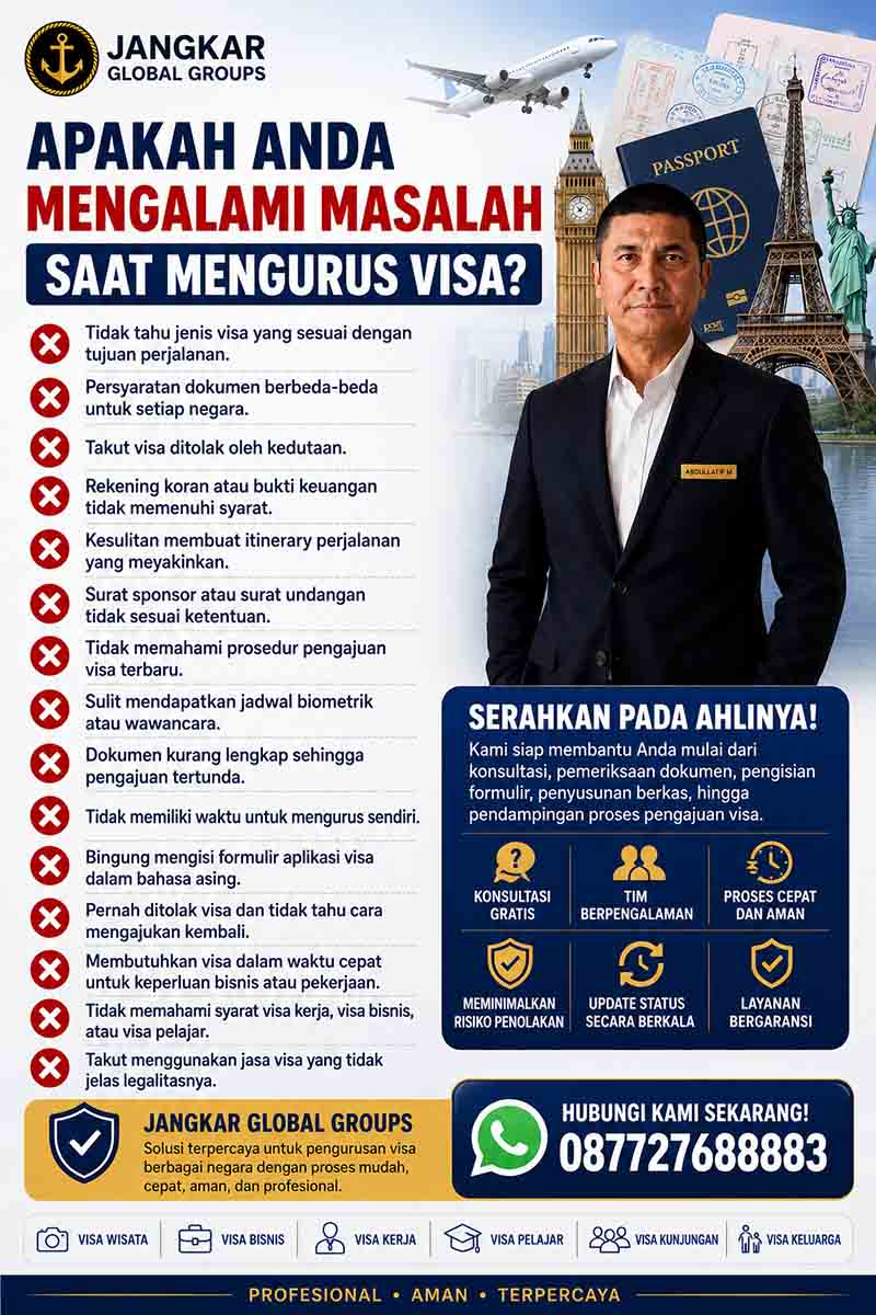 Masalah Saat Mengurus Visa