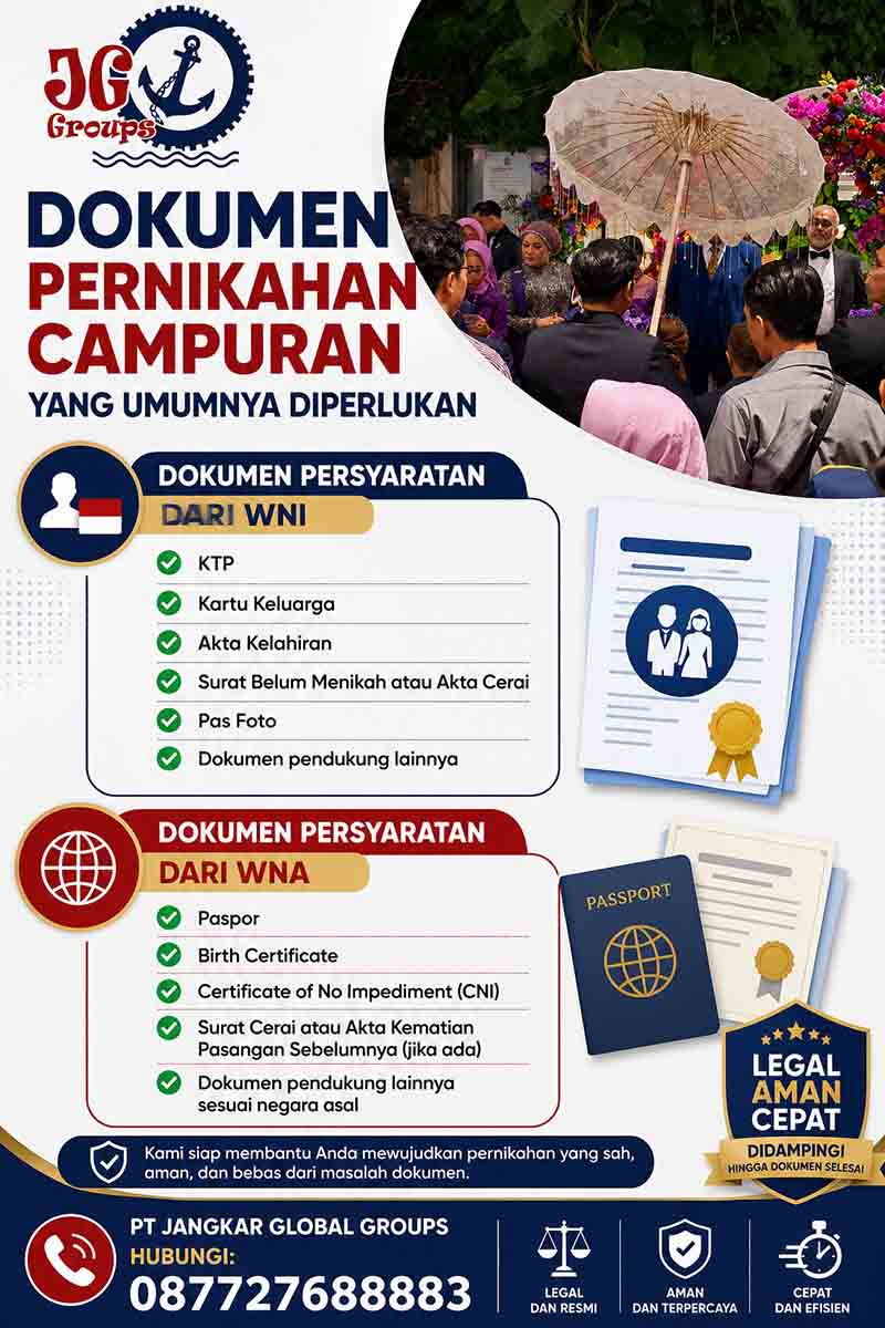 Persyaratan Pernikahan Campuran