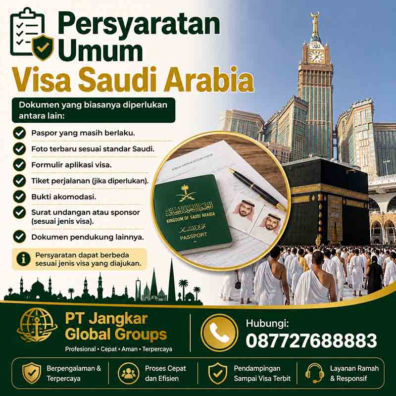 Persyaratan Visa Saudi