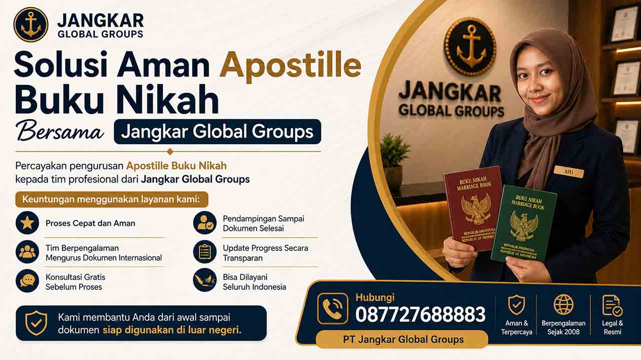 Solusi Aman Apostille Buku Nikah